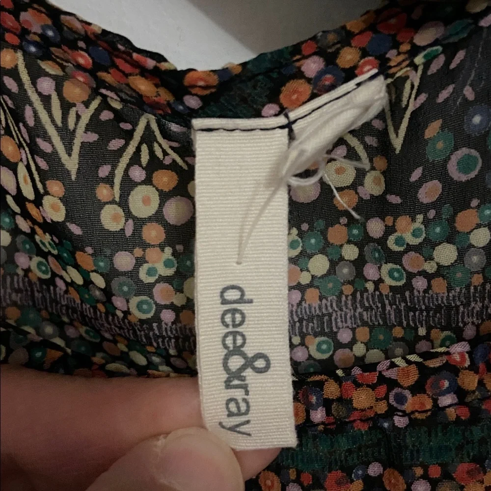 Multicolor Patterned Dress - Picture 3 of 3